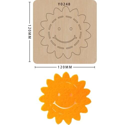 Diy Craft Cutting Dies Wooden Scrapbooking Knife Mold Non-woven Cutting Suitable For Common Big Shot And Sizzix Machines