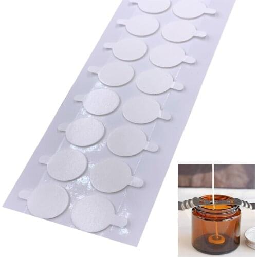 400pcs Candle Wick Stickers, Heat Resistance Candle Making Double-Sided Stickers
