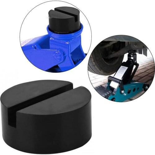 Car Rubber Disc Pad Car Vehicle Jacks Jack Pad Frame Protector Rail Floor Jack Guard Adapter Tool Jacking Lifting Disk