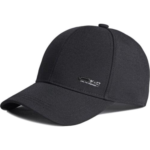 Spring Summer Baseball Caps For Men Women Casual Visor Solid Color Black Gray Hats Outdoor Sport Golf Sun Shade Trucker Cap