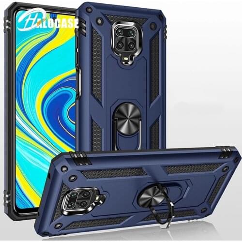 Armor Ring Stand Magnetic Case For Redmi Note 10 9 8 7 Pro Max 9S 8T Redmi 9 9A 9C K40 K30 Pro Poco X3 X2 F3 Shockproof Cover