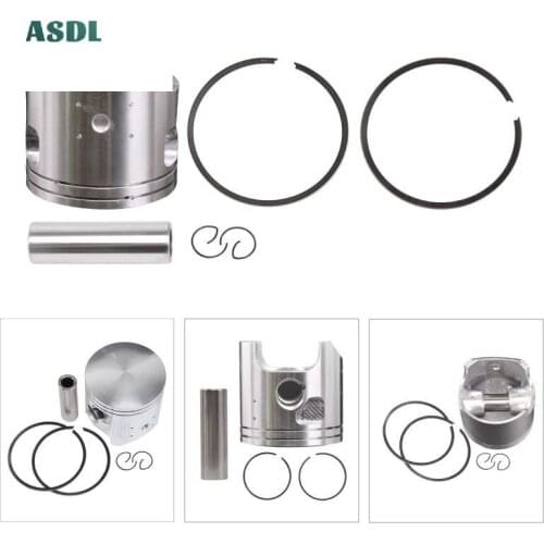 1 Set Cylinder Piston Ring Kit STD 66mm 66.25mm 66.5mm 66.75mm 67mm Pin 16mm for KAWASAKI KDX200 Gasoline Motor Engine Part