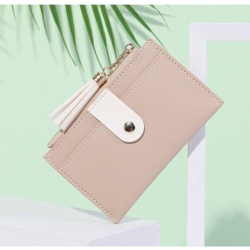 Unisex fashion card holder wallet business card holder bank card PU handbag bus multi-card holder employee holiday benefits