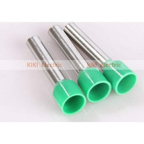 Milk White/Green tube Pre-insulating Terminal/copper Ends #6AWG 16MM2 Cable crimp terminals GT-JT 18mm pin connectors E16-18