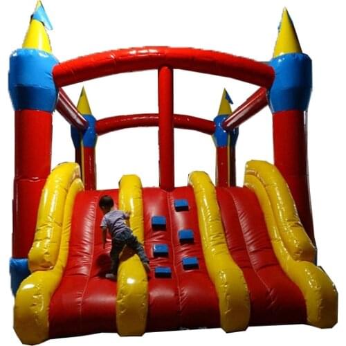 Inflatable Outlet Dual slide inflatable combo bounce house bouncy castle moonwalk