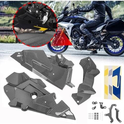 Motorcycle Engine Lower Fairing Front Spoiler Air Dam Cover for YAMAHA MT09 FZ09 MT-09 Tracer 900 GT 2013-2020