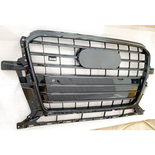 Car Front Grille For SQ5 Style Car Front Bumper Mesh Grille Grill Fit for Audi Q5 8R 2013 2014 2015 2016 2017 Bumper Grille