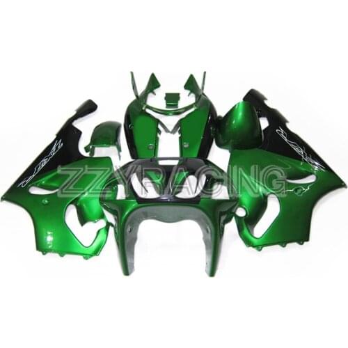 Complete Fairings Kits for Kawasaki ZX7R 1996 - 2003 Year ZX-7R 96 97 98 99 00 01 02 03 ABS Plastic Bodywork Green Black Covers