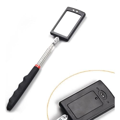 Extendable Inspection Mirror for Automobile， LED Lamp Endoscope，360° Rotation