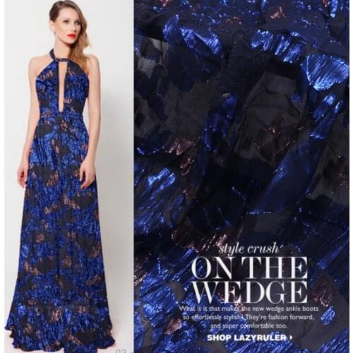 Silk Floral Fabric Handmade DIY Thin Transparent Soft Dress Fabrics Dress Shirt Sunscreen Spring Summer Cloth Home Textile