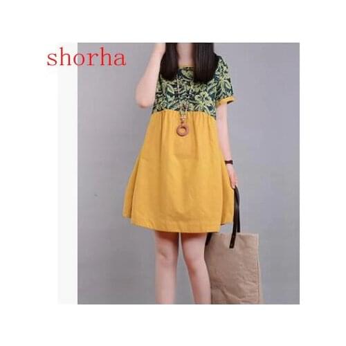 Свободные летние платья Shorha China At AliExpress