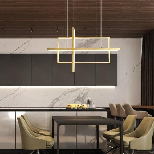 Modern Design Led Chandeliers Lighting Living Dining Room Decor Led Chandelier Lights Bar Shop Hanging Light Suspended Luminaire