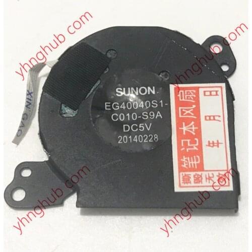 SUNON EG40040S1-C010-S9A yoga3 pro-1370 5H40G97367 Cooling Fan