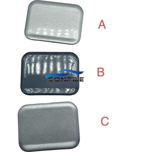 1pc For Toyota Land Cruiser LC100 4700 LX470 4500 Spare tire hole cover frame Rear bumper trim cover cap