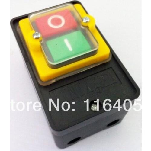 5Pcs AC 440V 6 Screw Terminals Start Stop Push Button Switch kao-5h