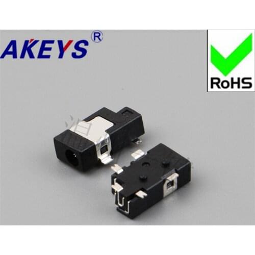 6 PCS DC-1520 High Temperature Resistant High Quality DC Power Socket Digital Five-pin Accessories