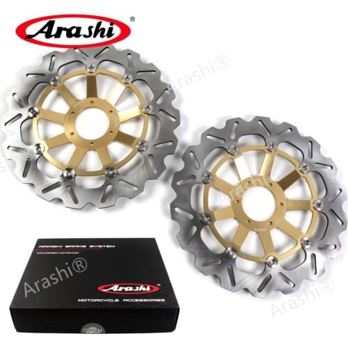 Arashi 2PCS For HONDA CB CB1284 1300 CB1300 1999 2000 CNC Full Floating Front Brake Discs Brake Rotors Motorcycle Accessories
