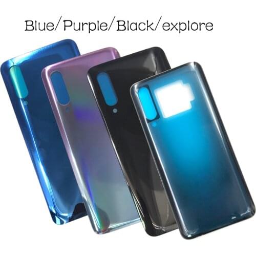 10Pcs/Lot,Replacement Glass Battery Back Cover Case For Xiaomi Mi 9 Mi9 Adhesive Sticker Stickers