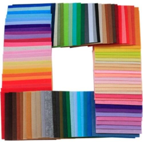 Felt Fabric Non-Woven Sewing Tools Supplies For Sewing Doll Handmade Craft Colorful 40pcs/set Home Decor DIY Polyester Cloth
