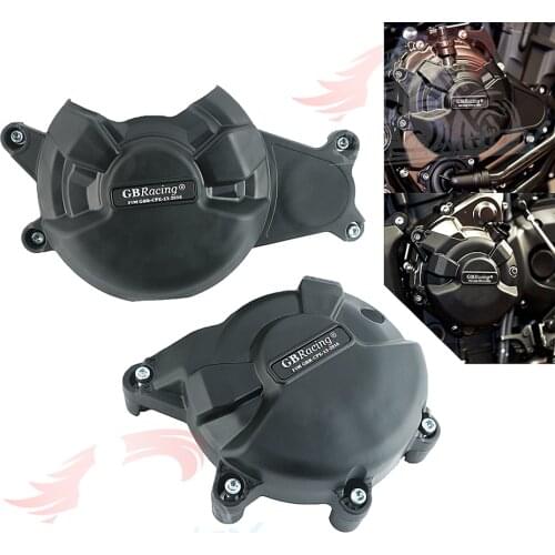 Motorcycle Secondary Engine Cover Set Case for GB Raing for Yamaha MT07 MT-07 2014-2019