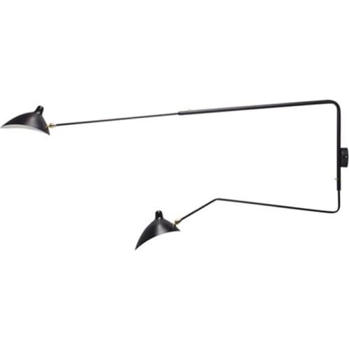 Nordic Retro Spider Iron Pendant Lights Serge Lamp Luminaire Suspendu Vintage Hanging Lamp Industrial Light Fixtures Drop Ship