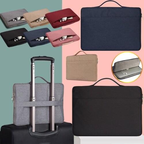 Laptop Carrying Sleeve Case Bag for Apple Macbook Air/Pro/Retina 11" 12" 13" 15" 16" Waterproof Zipper Notebook Computer Bag