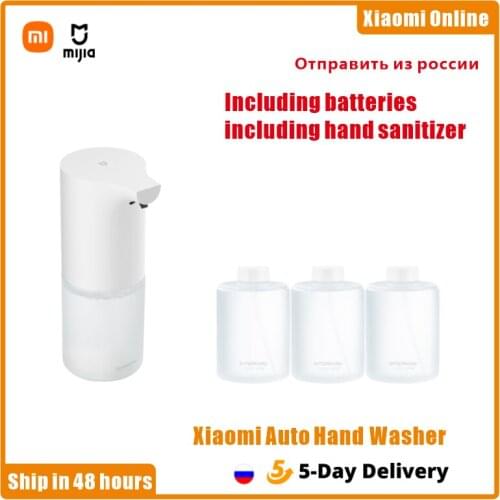 Xiaomi Mijia Auto Induction Foaming Hand Washer Wash Automatic Soap 0.25s Hand Sanitizer Battery Infrared Sensor For Smart Homes