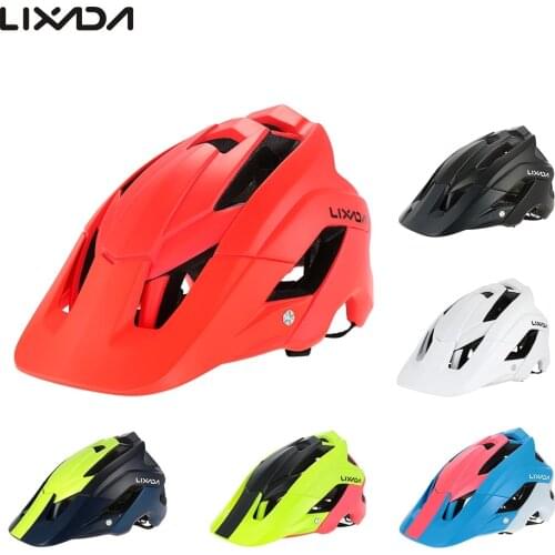 Lixada MTB Bike Road Helmet Ultra-lightweight Bicycle Helmets Mountain Cycling Bicycle Helmet Sports Safety Protective Helmet