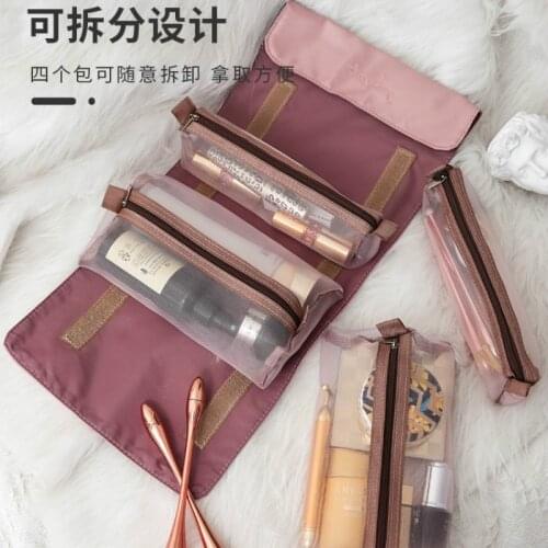 Waterproof Travel Portable Storage Bag Small Home Bathroom Ziplock Storage Bag Women Neceser Maquillaje Household Items EA60SN