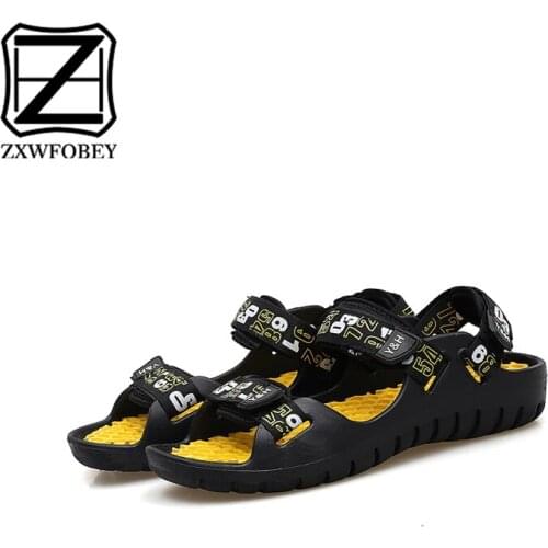 ZXWFOBEY Men Couples Sandals Shoes Summer Beach Slippers Casual Sneakers Flip Flops Outdoor Garden Shoes