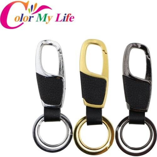 1 Piece Car Key Holder Rings Key Ring Chain Fit for Ford Focus 2 3 4 Fiesta Ecosport Kuga Escape Mondeo Everest Explorer Ranger