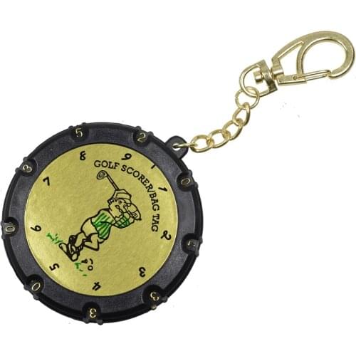 Free Shipping 18 Holes Golf Score Counter Round Scoring Tag