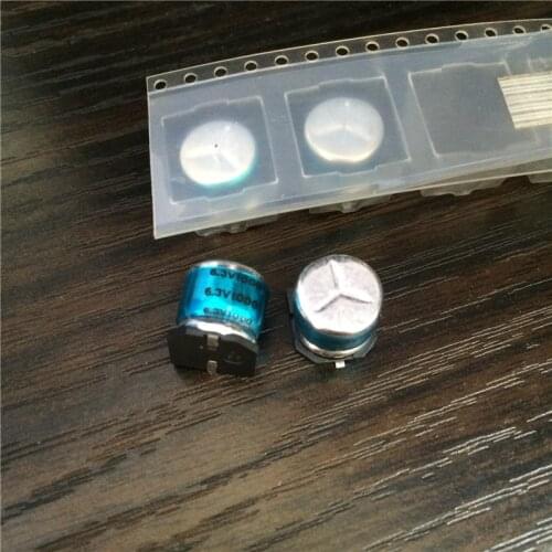 10pcs 1000uF 6.3V SS 10x10.5mm 6.3SS102MVC10X10.5EC 6.3V1000uF SMD Aluminum Electrolytic Capacitor
