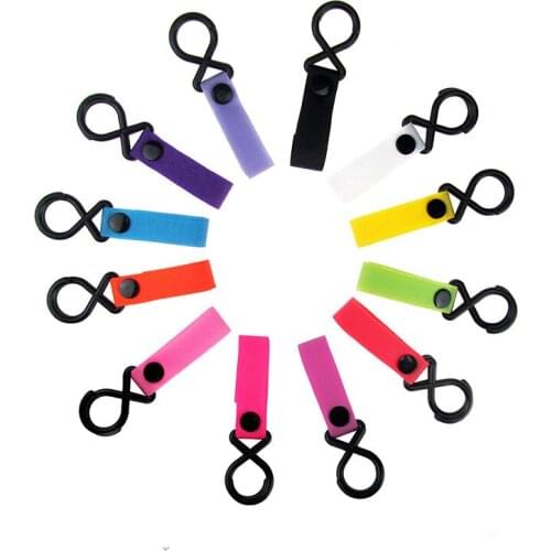 10pc Baby Trolley Hook Car Carriage Stroller Accessories Nylon Strap Pushchair Hange
