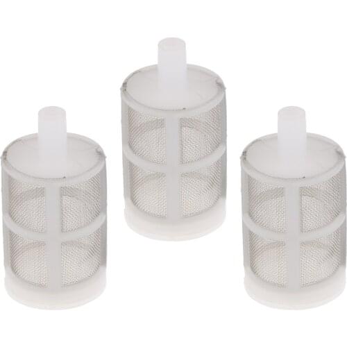 3pc Garden Micro Water Pump Protect Hose Mesh Filter Water Clean Screen 7mm
