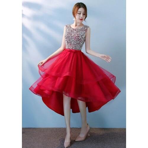 Beauty-Emily Short Wedding And Evening Dresses