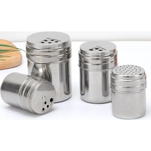 1pcs Seasoning Bottle 3Pcs Shaker Spice Bottle Airtight Spice Shaker with Top Rotatable Seasoning Shaker Kitchen Gadget