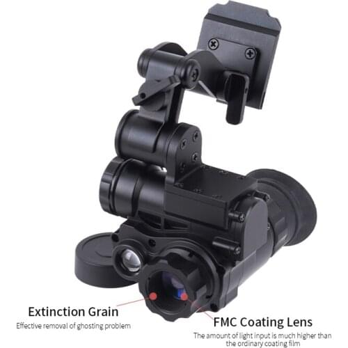 HD Infrared Digital Adjustable NVG10 Night Vision Magnification Monocular With Head Mount Night Vision For Military