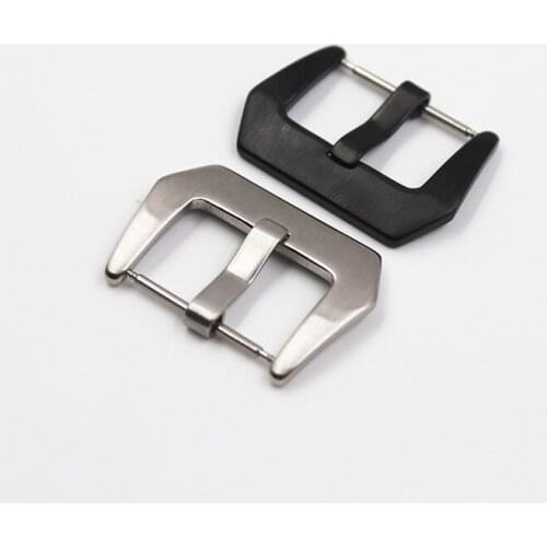 Buckle 316 stainless steel pin buckle watch accessories stainless steel buckle 22mm for Panerai waterproof sports buckle