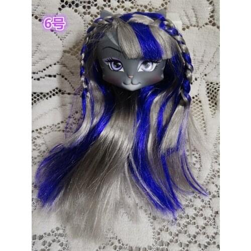 Rare Vintage Kitties Doll Head Cat Doll Parts DIY Collection Girl Birthday Gift