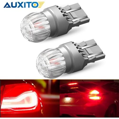 2Pcs T20 7443 Led Brake Light W21/5W 1157 BAY15D P21/5W Auto Tail Lamp 12V Bulbs Red For Honda Civic 2008 Accord CRV Type R Hrv