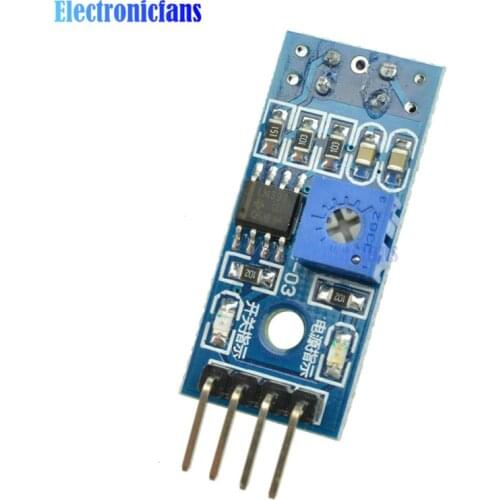 2PCS TCRT5000 Infrared Reflective IR Photoelectric Switch Barrier Line Track Sensor Module For Arduino Smart Car 3.3V-5V