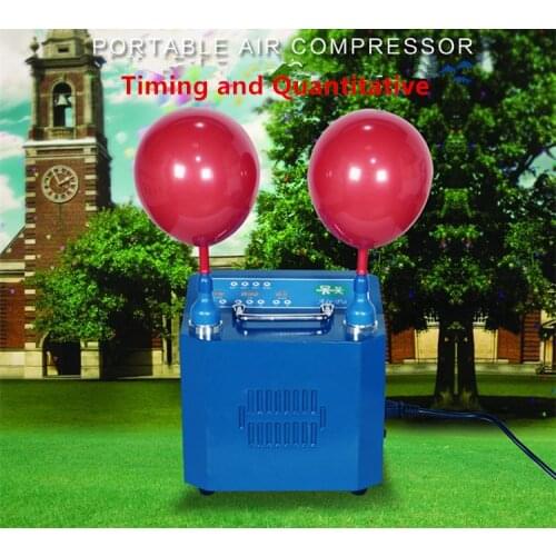 Boron Helium inflator Electric Balloon inflator Filler Portable Dual Nozzle Inflator/Blower Air Pump Electric balloon air pump