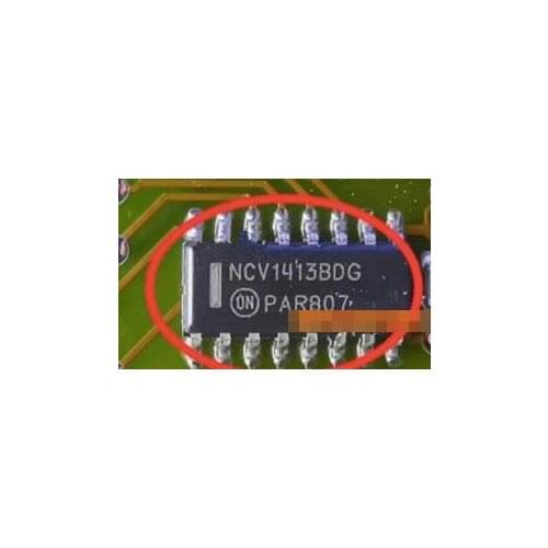 10pcs NCV1413BDG for VW Touareg Phaeton J518 non-smart ECU board IC chip transponder brand new