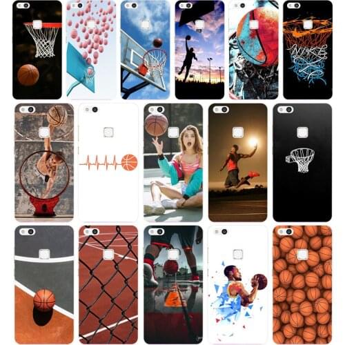 135FG Luxury basketball Soft Silicone Tpu Cover Case for Honor 9 10 huawei p10 lite y6 prime 2018 mate 10 lite play p smart
