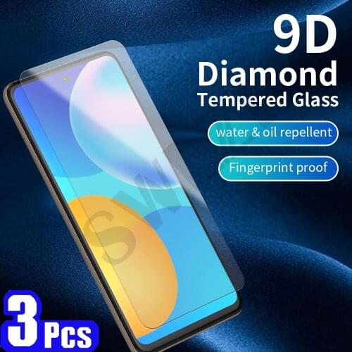 3/5Pcs HD for huawei p smart Z S pro 2021 2020 plus 2019 2018 tempered glass phone screen protector protective film smartphone