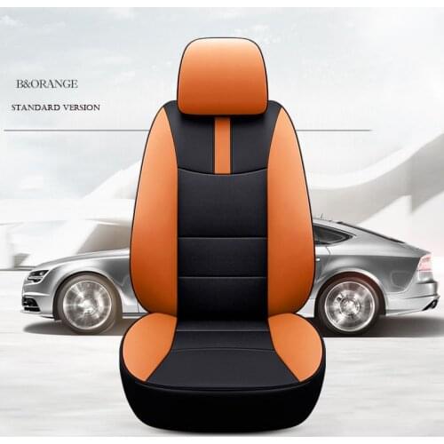 Custom cowhide car seat cover 7 seats for Volkswagen Sharan Multivan Caravelle Atlas Teramont Touran car accessories car styling
