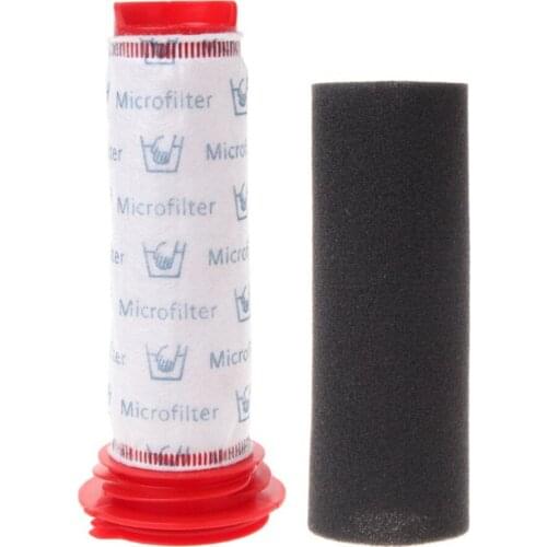 2pcs/set Filters Washable Filter Stick+Foam Insert Filter for Bosch Athlet Cordless Vacuum Cleaner BCH6 BOSH 6L2560 6L2561 65PET