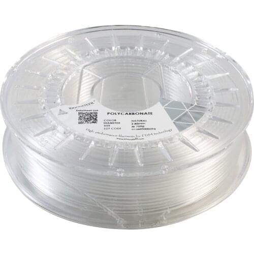 INNOVATEFIL POLYCARBONATE, 2.85mm, NATURAL, 750g Smart Materials 3D printing filament