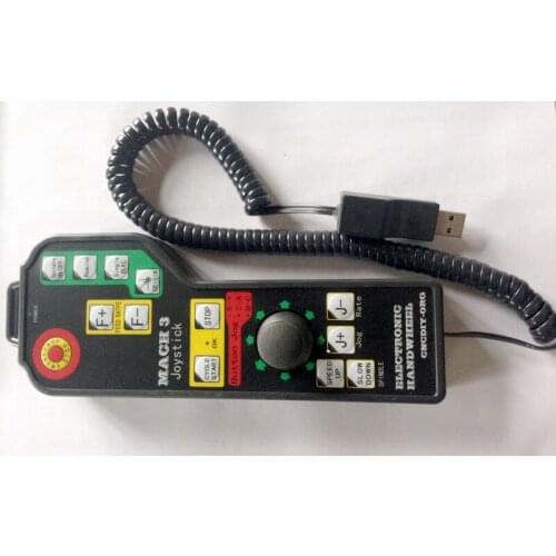 Mach3 6 axis USB joystick handle electronic hand wheel CNC CNC small engraving machine parts